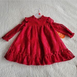 New toddler girl Valentine's day dress size 12 months